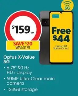 Coles Optus X-Value 5G offer