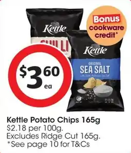 Coles Kettle Potato Chips offer