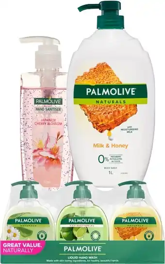 BIG W Palmolive Selected Hand Wash or Body Wash offer