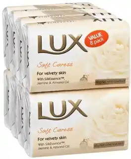 BIG W Lux Bar Soap 8 Pack - Soft Caress offer