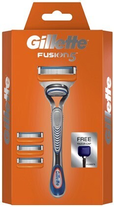 BIG W Gillette Fusion 5 Starter Pack Razor + 3 Blades & FREE Razor Cap offer