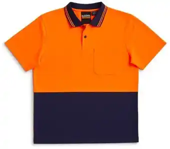 Blacksmith Mens Hi-Vis Short Sleeve Polo