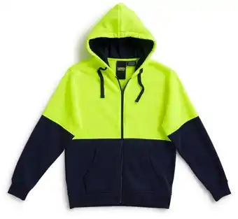 BIG W Blacksmith Mens Hi-Vis Fleece Hoodie offer