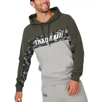 BIG W Tradie Block Hoodie - Camo offer