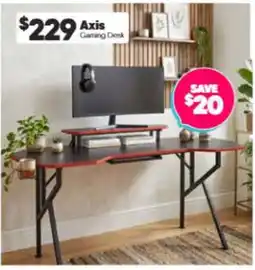 ComfortStyle Furniture & Bedding Axis Gaming Desk offer