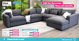 ComfortStyle Furniture & Bedding Cloud Modular Lounge offer