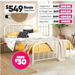 ComfortStyle Furniture & Bedding Rosie Queen Bed offer