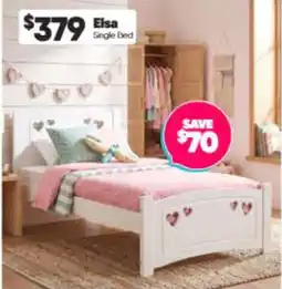 ComfortStyle Furniture & Bedding Elsa Single Bed offer