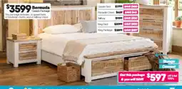ComfortStyle Furniture & Bedding Bermuda Queen Package offer