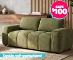 ComfortStyle Furniture & Bedding Sora 2 Seater Sofa offer