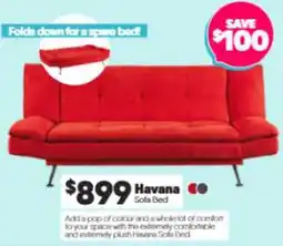 ComfortStyle Furniture & Bedding Havana Sofa Bed offer