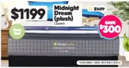 ComfortStyle Furniture & Bedding Sleepwell Midnight Dream (plush) Queen offer