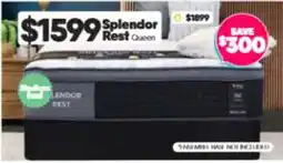 ComfortStyle Furniture & Bedding Splendor Rest Queen offer