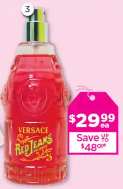 Good Price Pharmacy Versace Red Jeans EDT offer