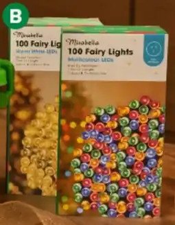 Woolworths Christmas Mains Powered Fairy Lights 100 Multi Colour or White offer