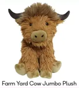 Woolworths Farm Yard Cow Jumbo Plush offer