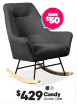 ComfortStyle Furniture & Bedding Candy Rocker Chair offer