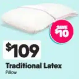 ComfortStyle Furniture & Bedding Traditional Latex Pillow offer