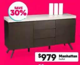 ComfortStyle Furniture & Bedding Manhattan Buffet offer