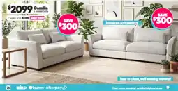 ComfortStyle Furniture & Bedding Camilla 4 Seater Sofa offer