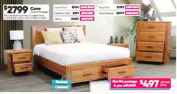 ComfortStyle Furniture & Bedding Cove Queen Package offer