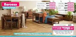 ComfortStyle Furniture & Bedding Barossa Lifestyle Range offer