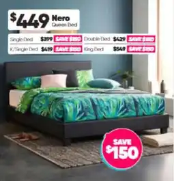 ComfortStyle Furniture & Bedding Nero Queen Bed offer