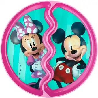BIG W The First Years Minnie Mouse Sectioned Suction Plate - Pink offer