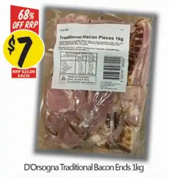 D'Orsogna Traditional Bacon Ends