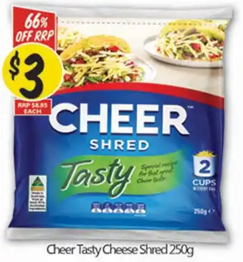 Cheer Tasty Cheese Shred