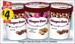 Not Quite Right Haagen-Dazs Ice Cream offer