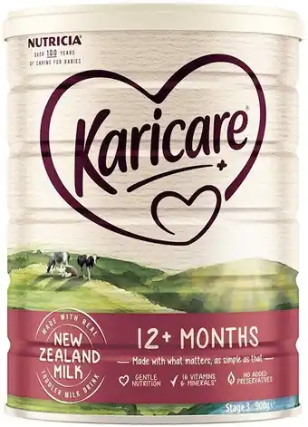 BIG W Karicare Stage 3 Milk Drink 900g* offer