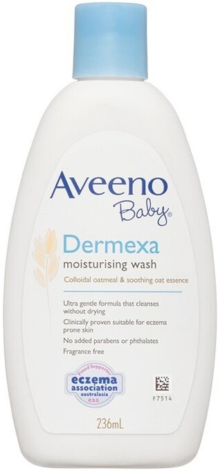 BIG W Aveeno Baby Dermexa Moisturising Body Wash 236mL offer