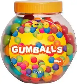 BIG W NEW Lolliland Gumballs Jar 800g offer