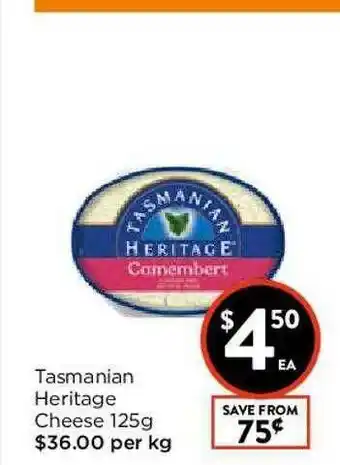 Foodworks Tasmanian Heritage Cheese offer