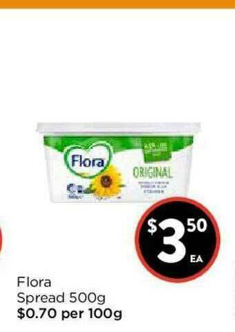 Foodworks Flora Spread offer