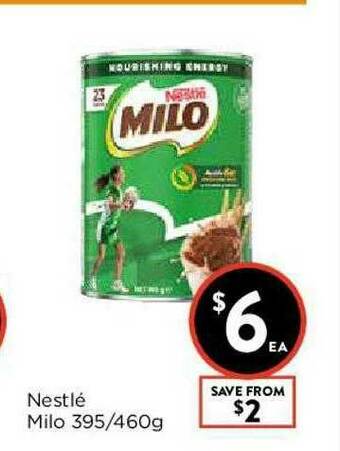 Foodworks Nestlé Milo offer