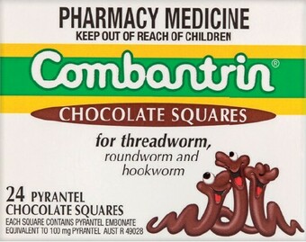 Pharmacist Advice Combantrin 24 Chocolate Squares offer