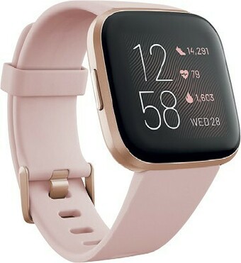 Officeworks Fitbit Versa 2 Smart Watch - Petal Copper Rose offer