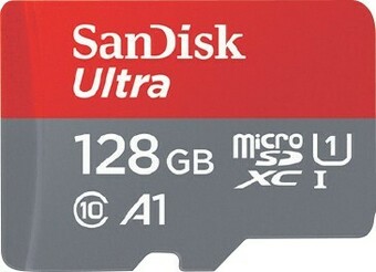 Officeworks SanDisk 128GB Ultra MicroSDXC Memory Card offer