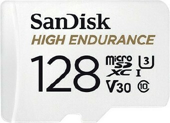 Officeworks SanDisk 128GB High Endurance MicroSDXC Memory Card offer