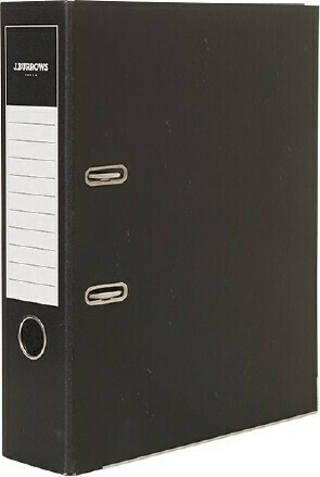 Officeworks J.Burrows A4 2-Ring Lever Arch Binder - Black offer