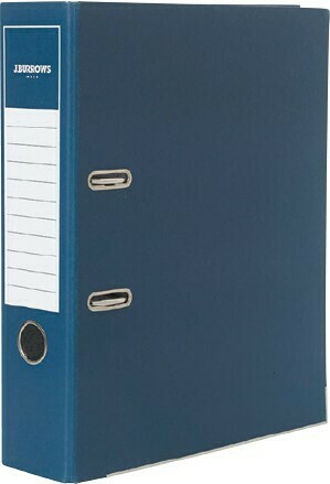 Officeworks J.Burrows A4 2-Ring Lever Arch Binder - Blue offer