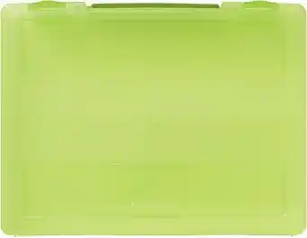 Officeworks J.Burrows Stationery Case with Handle - Green offer