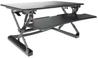 Officeworks Stilford Professional Sit Stand Desk 890mm offer