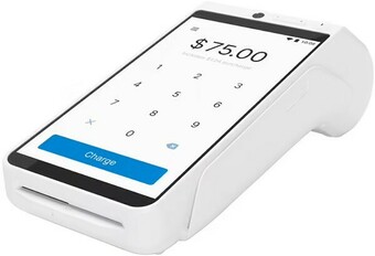 Officeworks Zeller Contactless Payment Terminal* - White offer