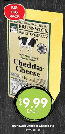 Spudshed Brunswick Cheddar Cheese offer