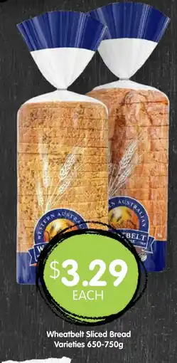 Spudshed Wheatbelt Sliced Bread offer