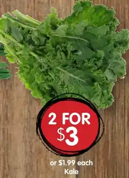 Spudshed Kale offer