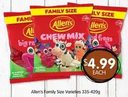 Spudshed Allen's Family Size Varieties offer